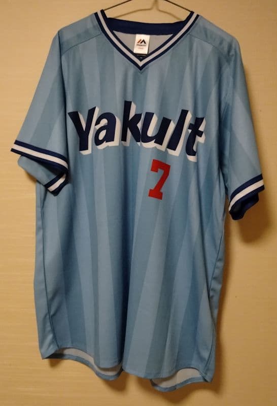 長岡① 東京ヤクルトスワローズ 1994-1996年ビジター 復刻ユニフォーム