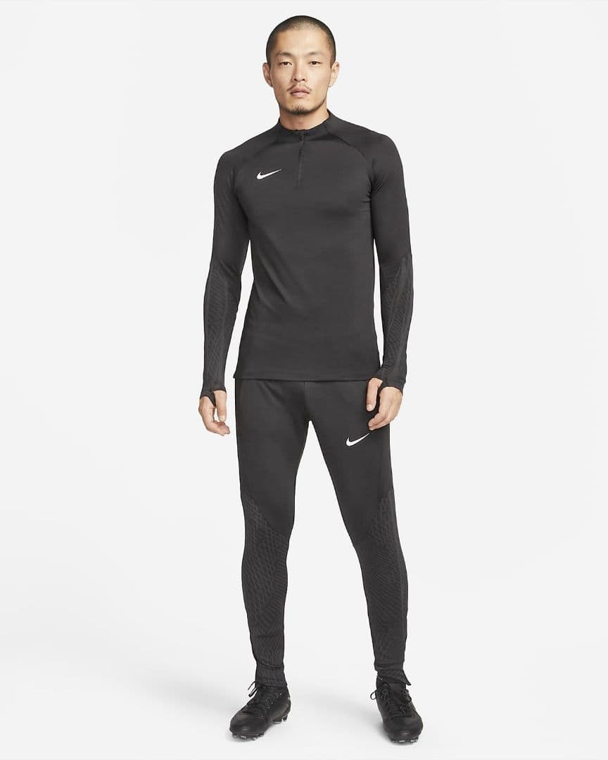 ナイキ サッカー ジャージ 上下 ドリルトップ ジョガーパンツ BK 新品 M