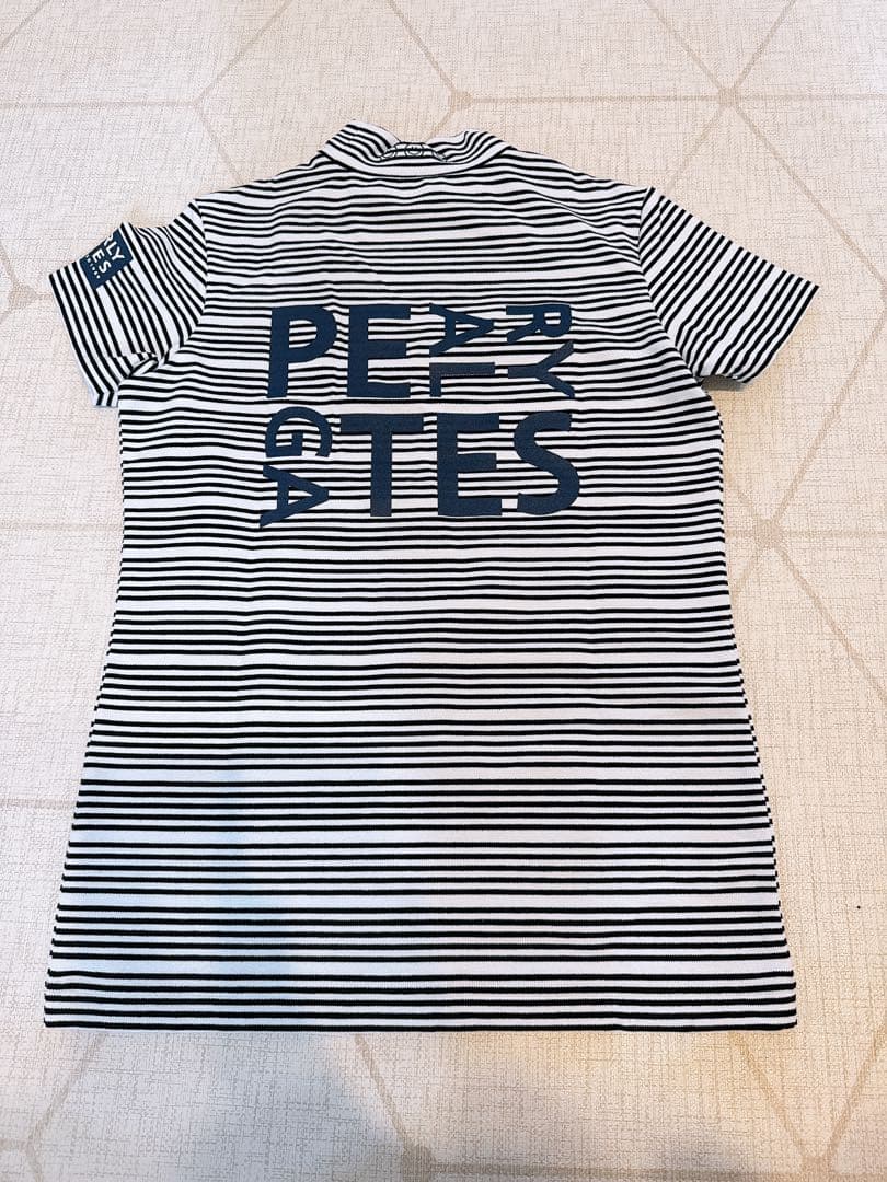 【新品未使用タグ付き】 PEARLY GATES ストライプ 半袖シャツ