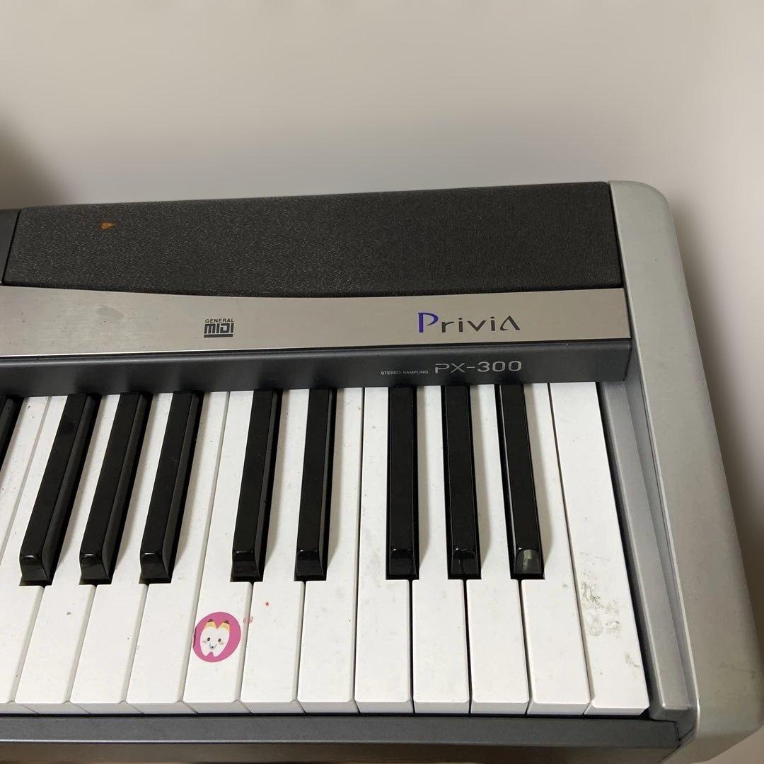 スタンド付 Casio Privia PX-300 電子ピアノ