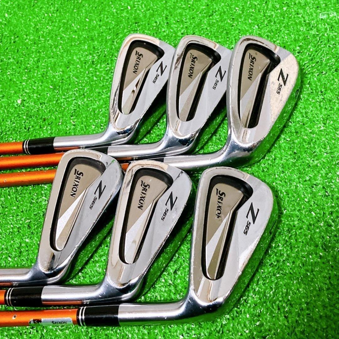 SRIXON Z565 ゴルフ アイアン6本セット 5-9.P 右 S メンズ