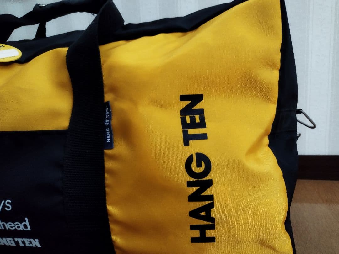 未使用 80sヴィンテージ HANG TEN ハングテン ボストンバッグ 日本製