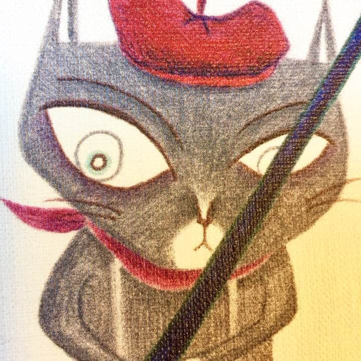 絵画 Hello  by mew mew