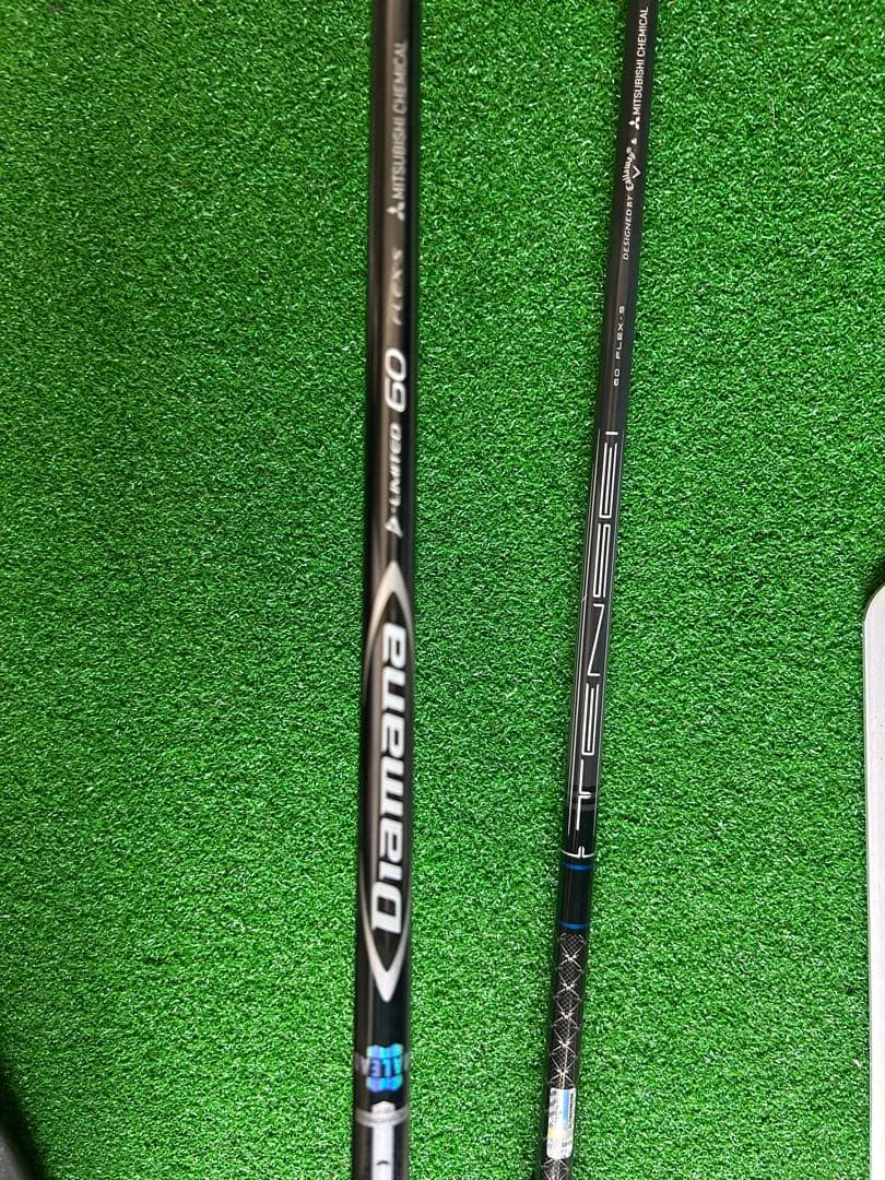 AIスモーク 5W トリプルダイヤ　シャフト　ディアマナDリミテッド６０-Ｓ