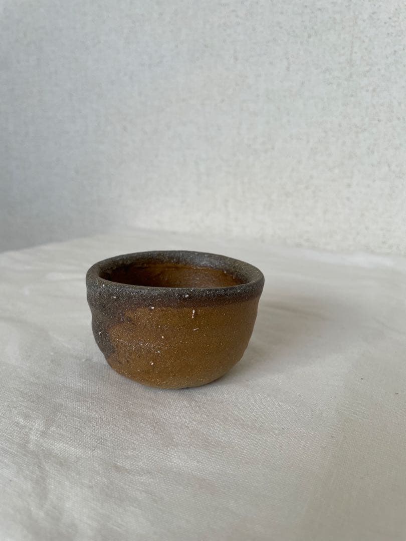 國吉清尚 作　白土　ぐい呑