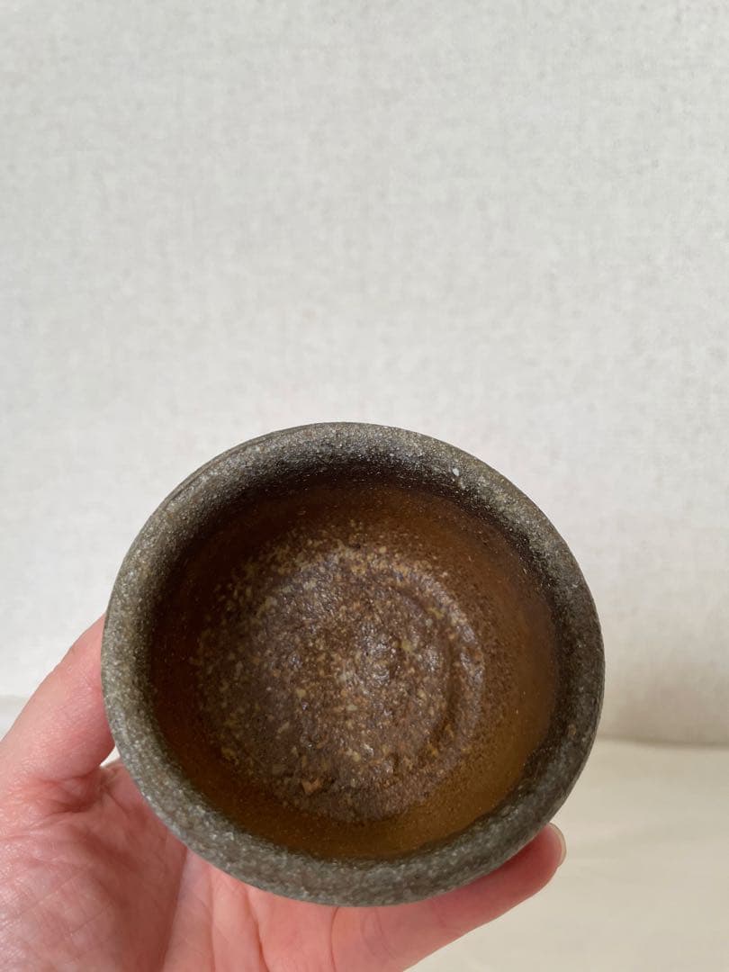 國吉清尚 作　白土　ぐい呑