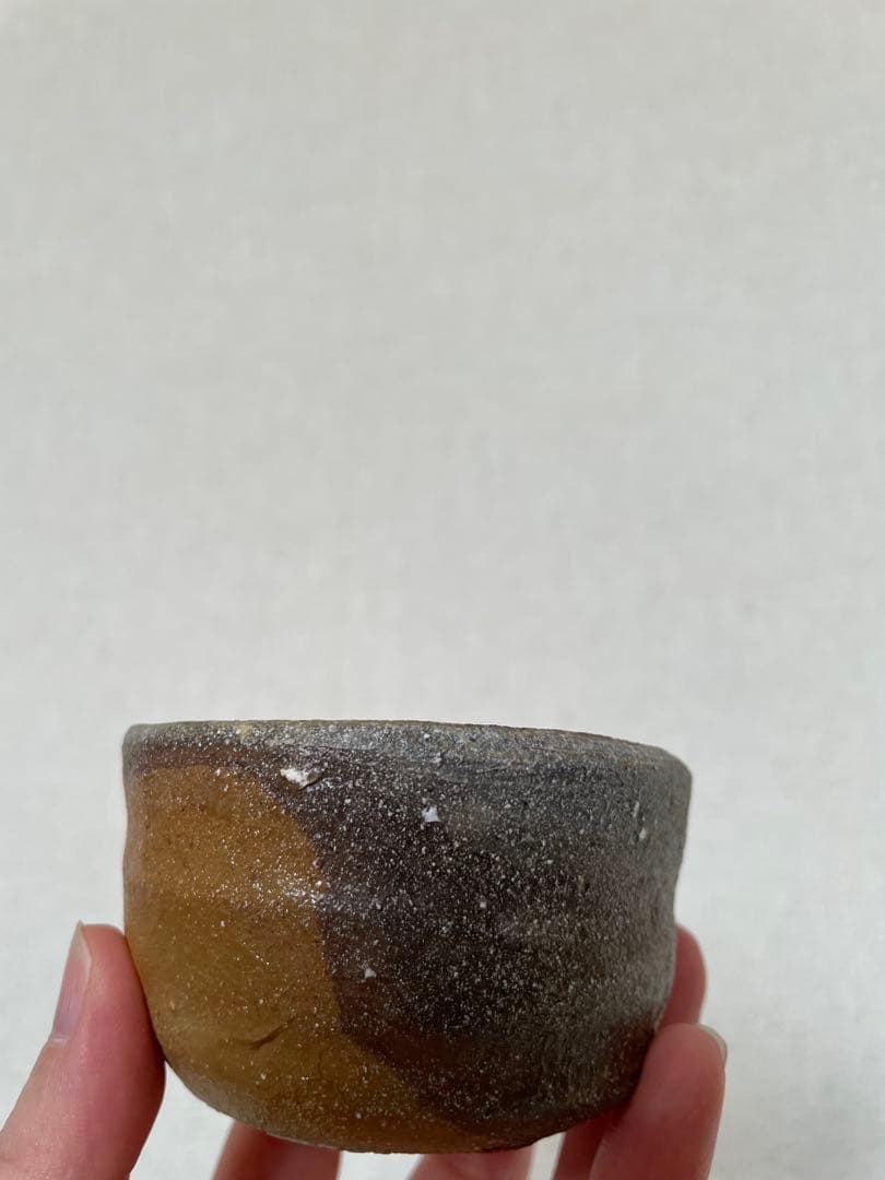 國吉清尚 作　白土　ぐい呑