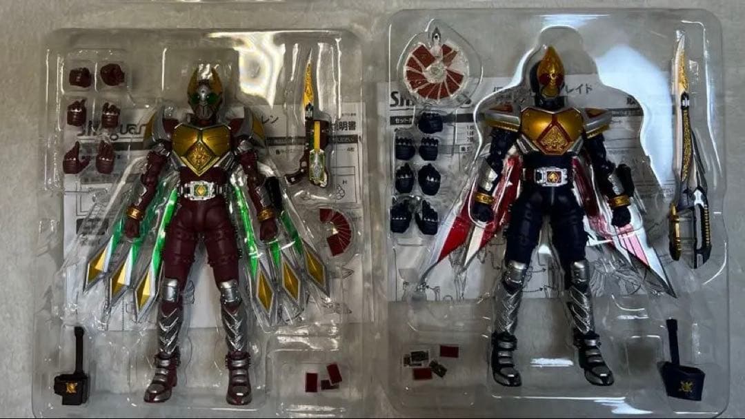 S.H.Figuarts 仮面ライダーブレイド＆ギャレン　ジャックフォームセット