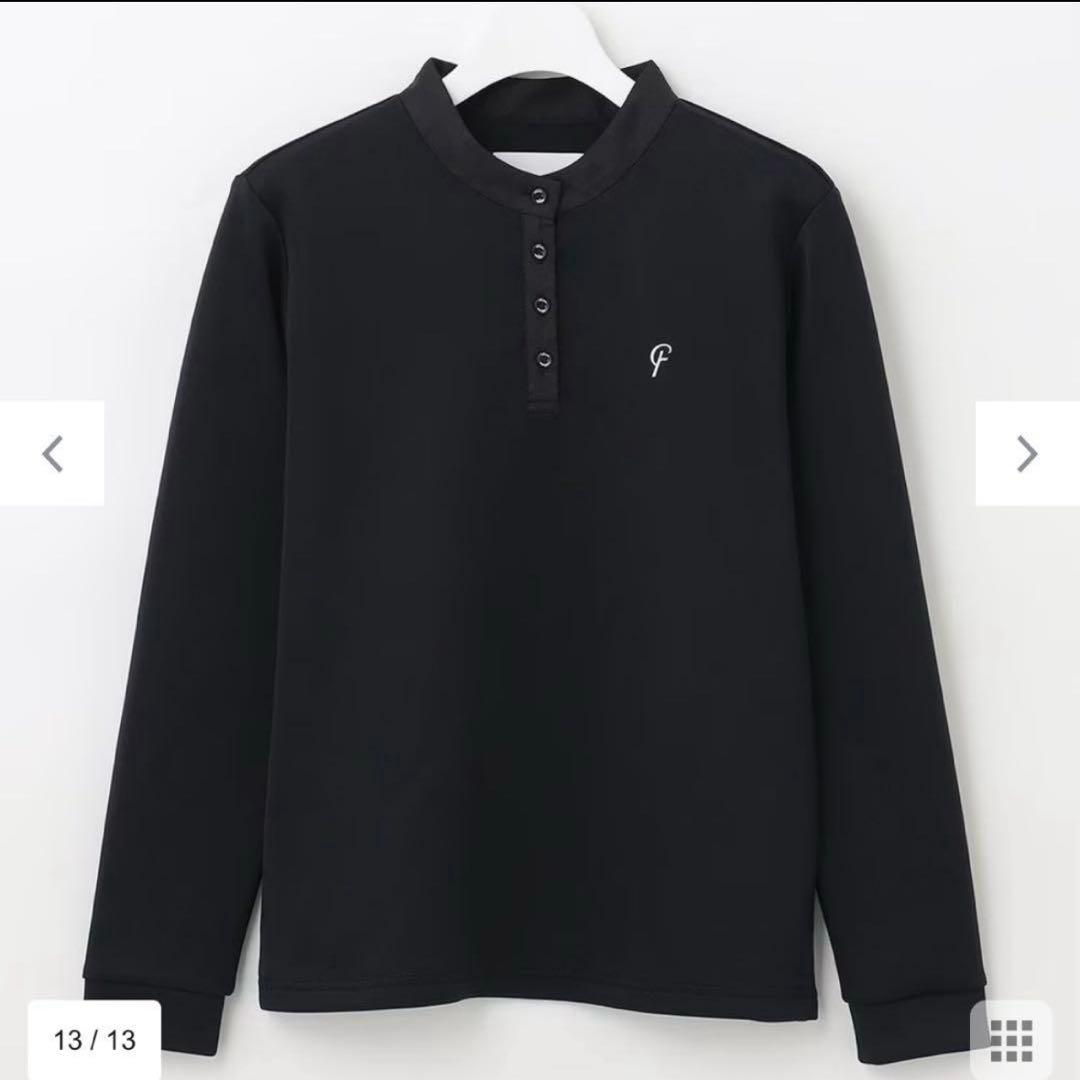 【23Fondation】【WEB&一部店舗限定】クレリック モックネックシャツ