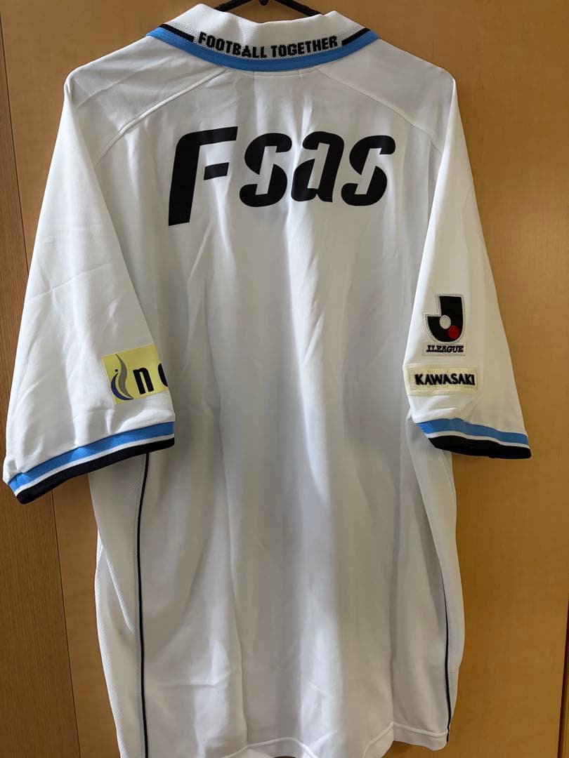 川崎フロンターレ 2004 awayユニ 選手着用モデル タグ付き