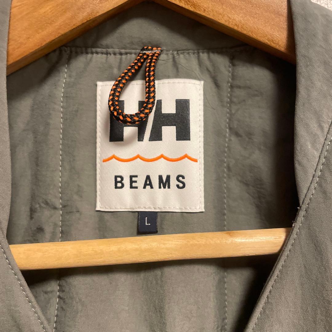 ヘリーハンセン×BEAMS フィッシングベスト L