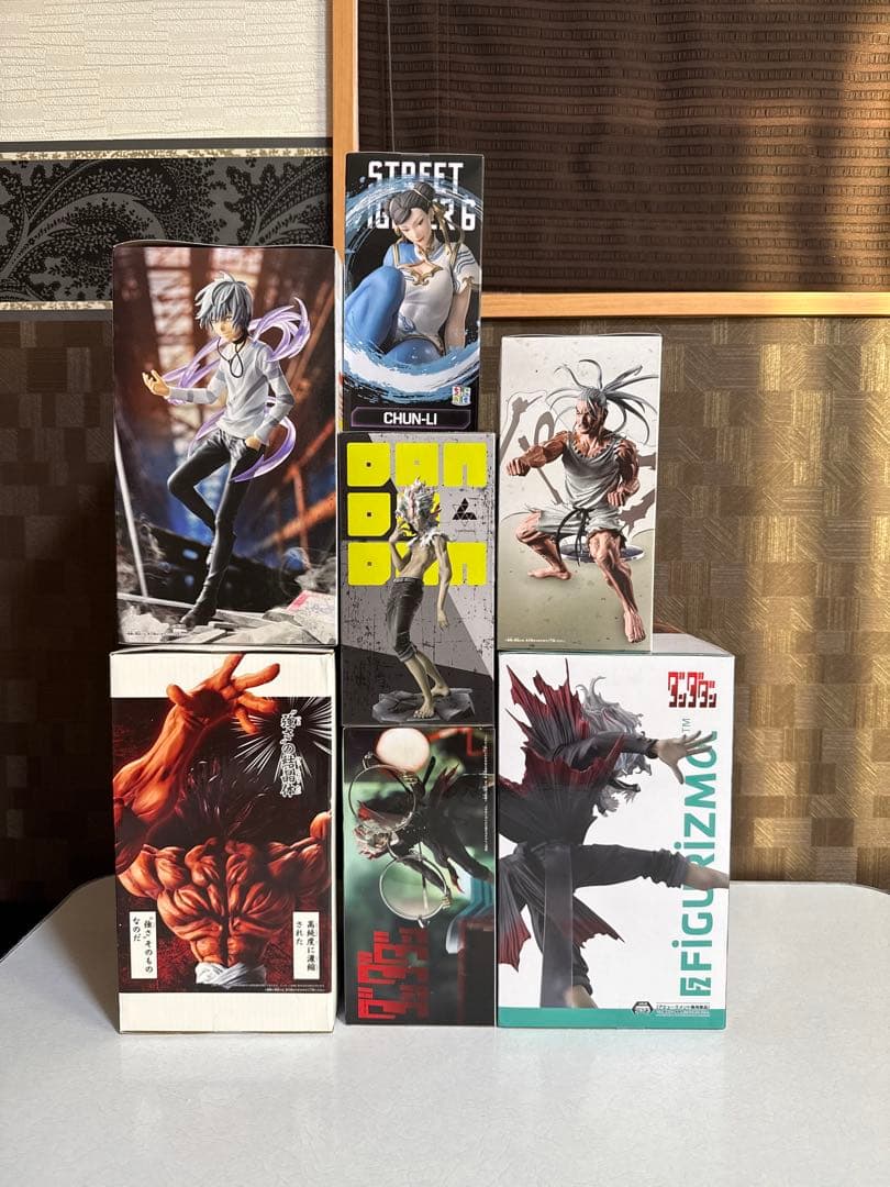 フィギュア　まとめ売り　7点(ダンダダン　とある　ハンターハンター　刃牙　ストリ