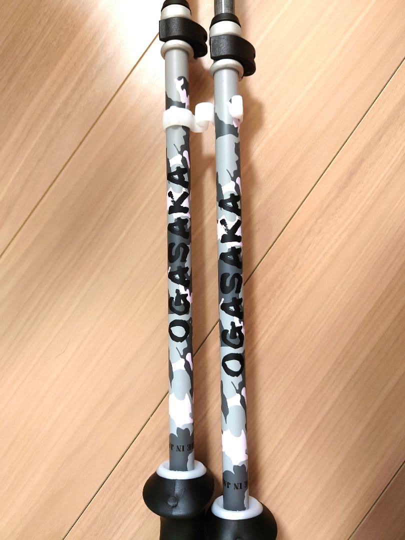 オガサカ 調整式スキーポール OGASAKA TEAM LC-DM CAMO