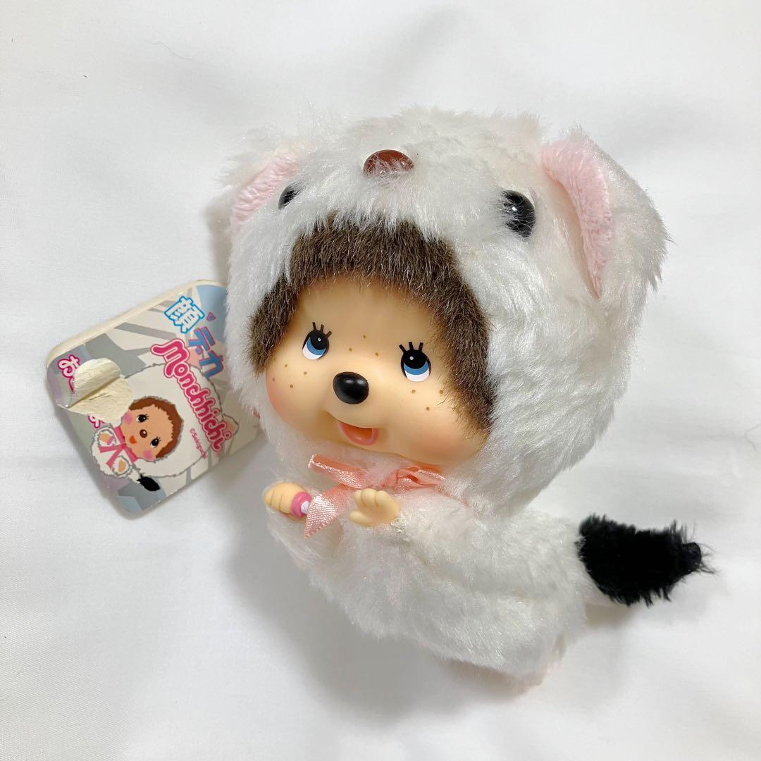 モンチッチ ブルーアイ おこじょ オコジョ アニマル 顔でか顔デカ キーホルダー