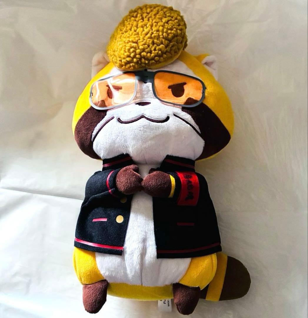 非売品・激レア氣志團×ラスカル 羅巣華流團 超BIGぬいぐるみ 35cm 翔やん