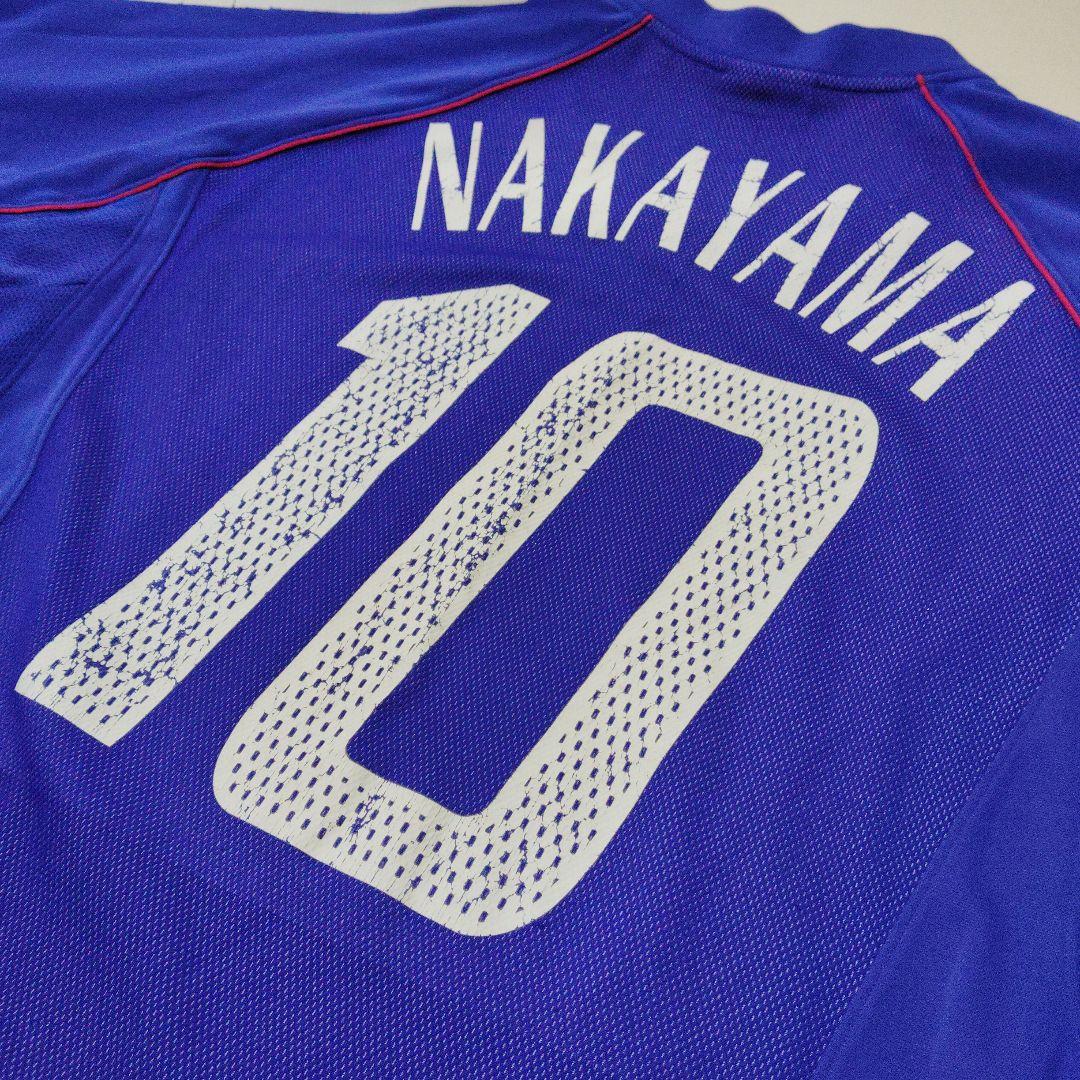 サッカー日本代表ユニフォーム　＃中山雅史サッカー日本代表