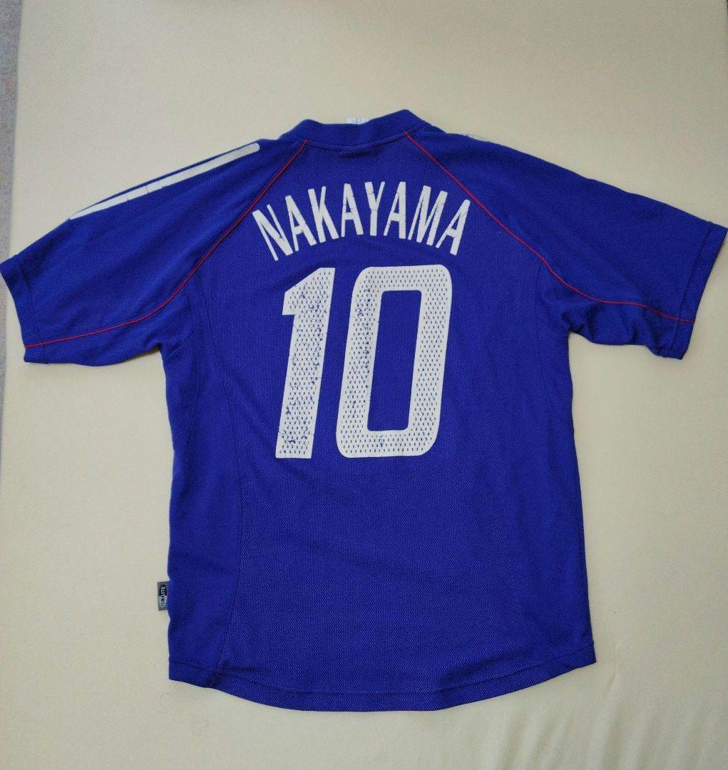 サッカー日本代表ユニフォーム　＃中山雅史サッカー日本代表