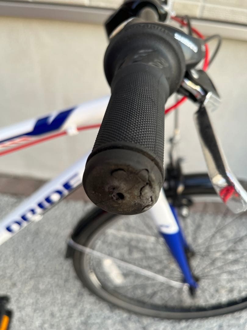 ★ドライドR★人気！24インチ　子供用　自転車　変速　ホワイト　引き取り限定