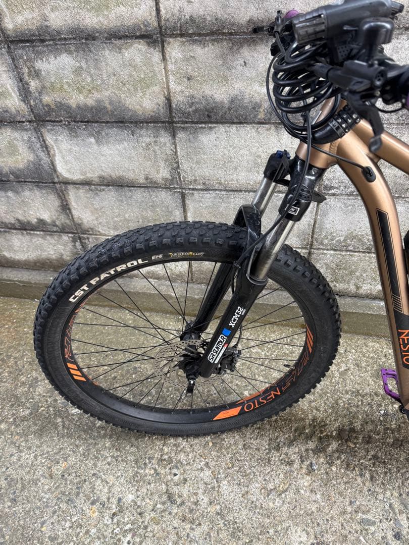 配送可　マウンテンバイク ネスト 電動MTB 27.5インチ