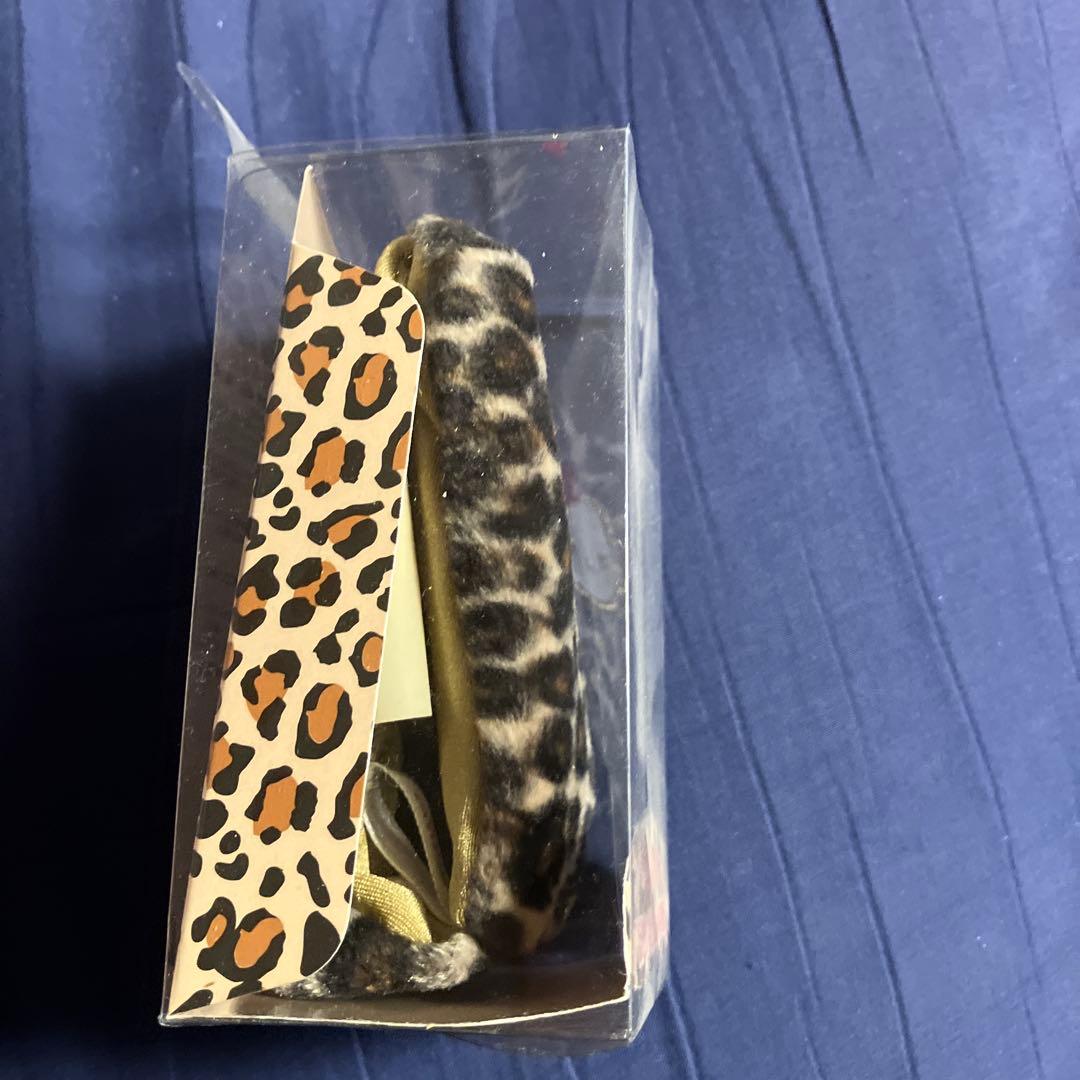 ハローキティ ヒョウ柄 折りたたみ携帯電話カバー