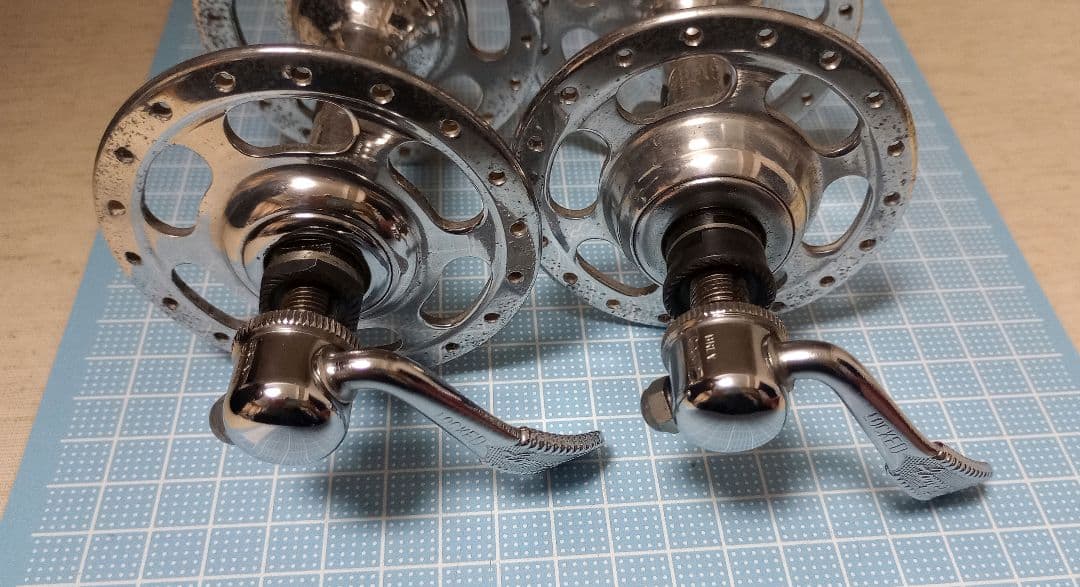 ヒ*デ様 カンパニョーロ レコード ハブ ラージフランジQR 36H