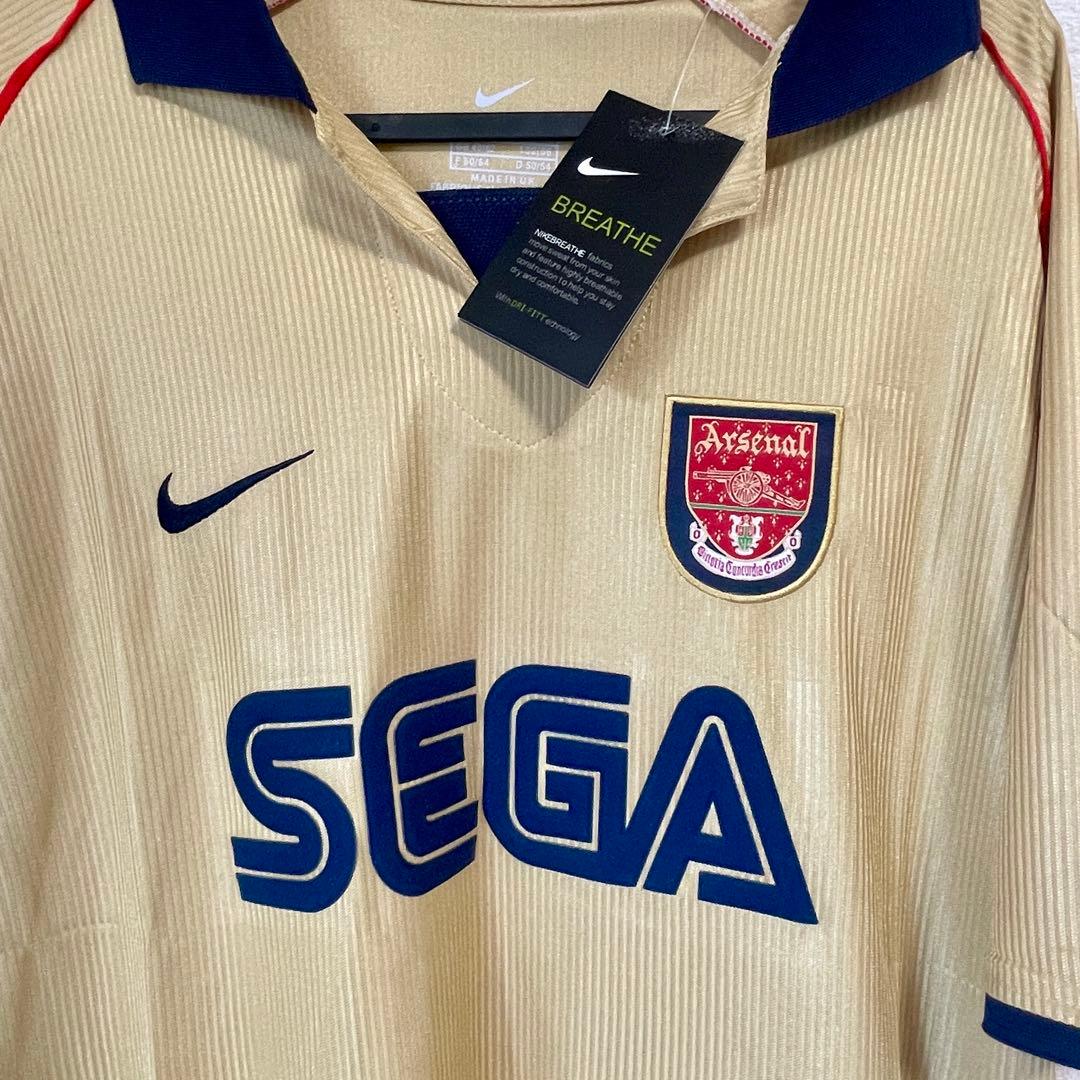 【新品タグ付き】 ナイキ アーセナル SEGA 90年代 ユニフォーム L