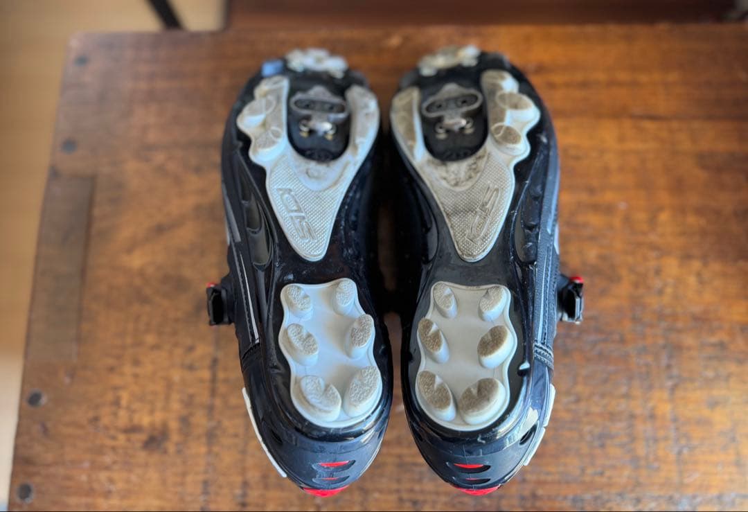 SIDI MTB用シューズ27cm ブラック ベルクロ