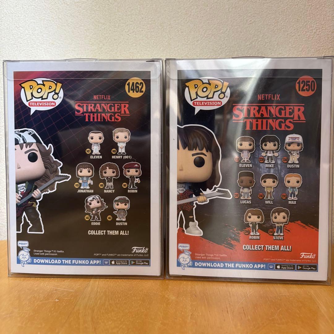 【新品未開封】Funko Pop! エディ 2種 ストレンジャーシングス