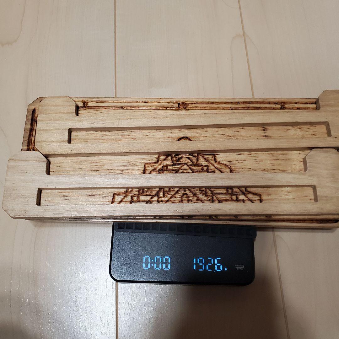 廃盤　YAJIN CRAFT 木製彫刻　テーブル　ブッシュクラフト　UL
