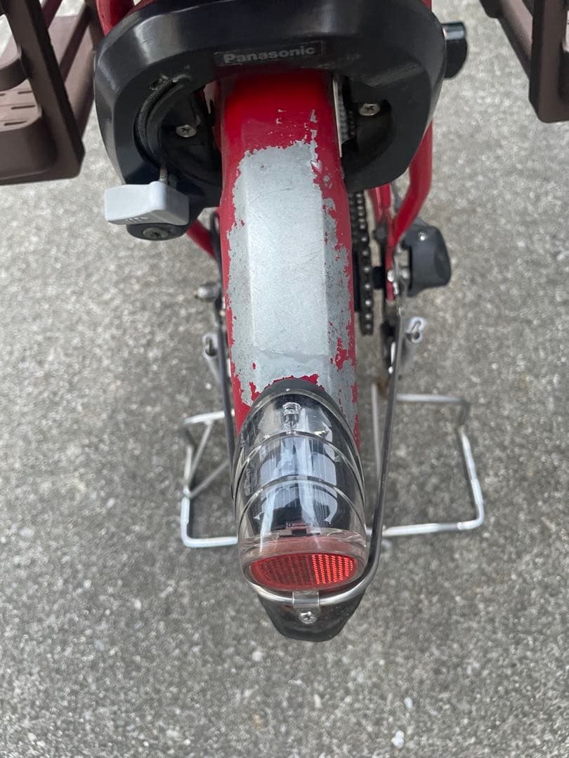 【手渡し希望】パナソニック 子供乗せ電動自転車 ギュット gyutto充電器付