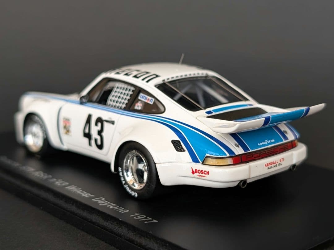 スパーク 1/43 ポルシェ 911 RSR 1977年 デイトナ24時間 優勝