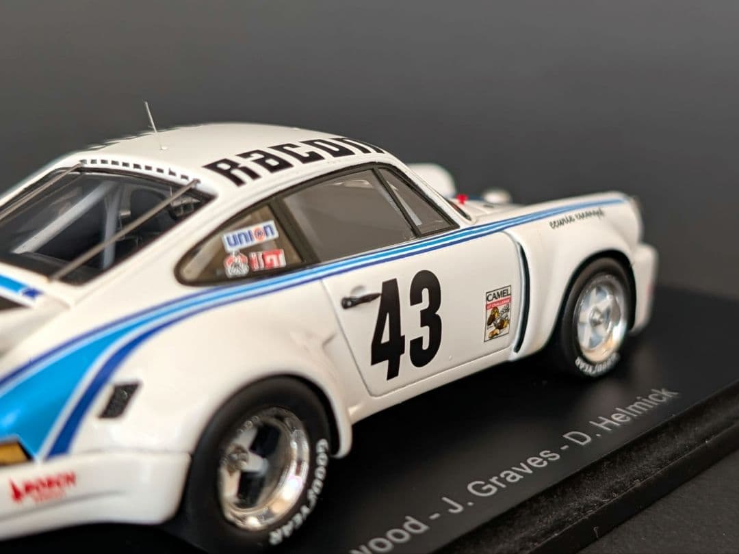 スパーク 1/43 ポルシェ 911 RSR 1977年 デイトナ24時間 優勝