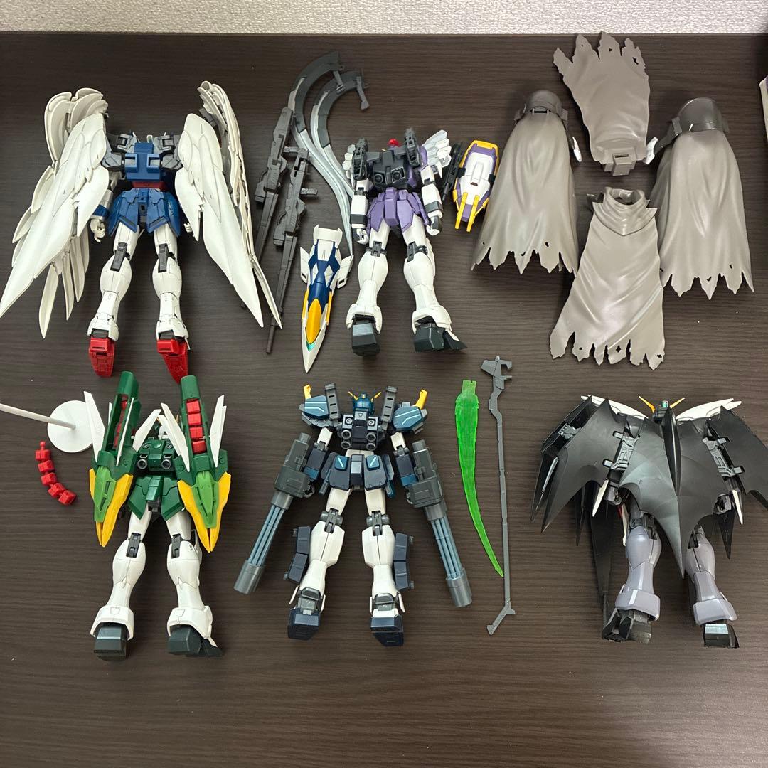 ガンプラ MG ガンダムW EWセット　サンドロック改　ヘビーアームズ改他