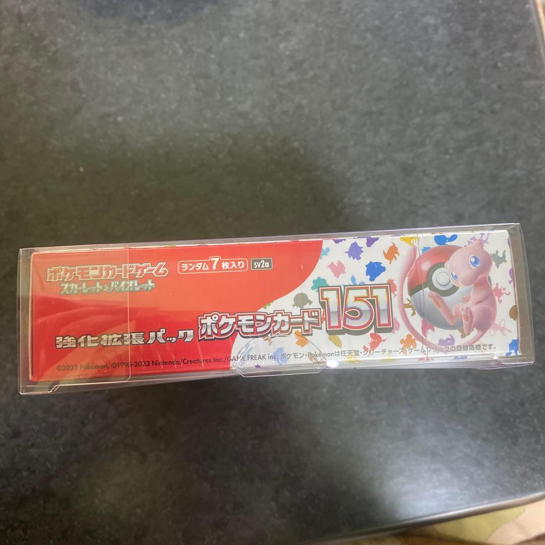 ◽️大特価！ポケモンカードゲーム ポケモンカード151 1BOX シュリンク付き