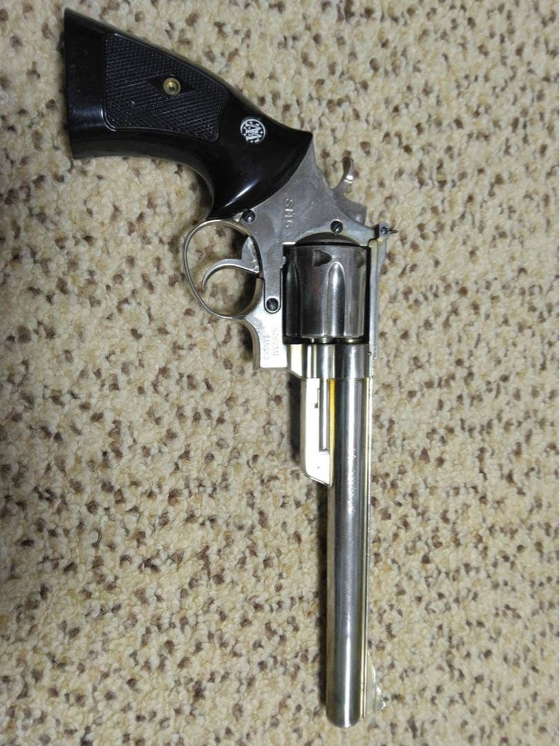 コクサイ金属モデルガン　S&W M29 44マグナム　8インチ