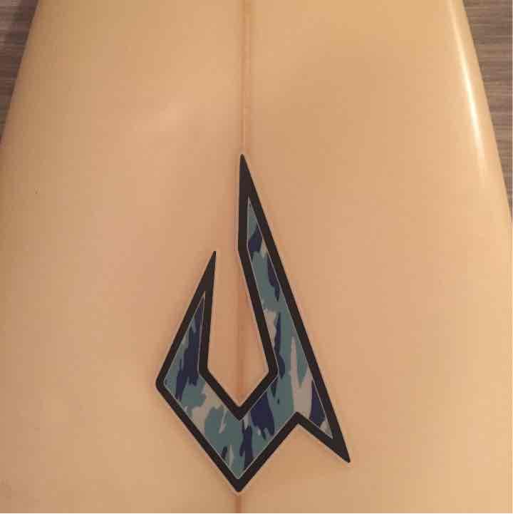 ジャスティス サーフボード  フィン付き 美品