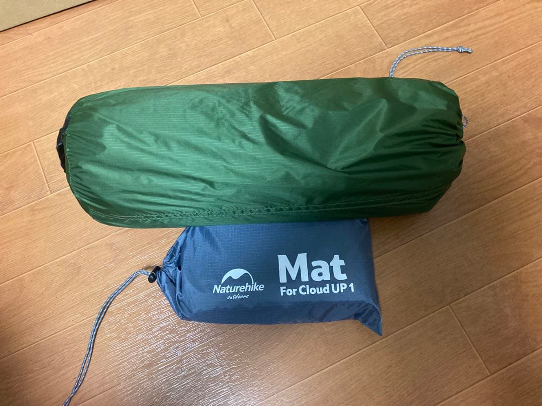 【未使用】Naturehike 1人用テント　マットあり
