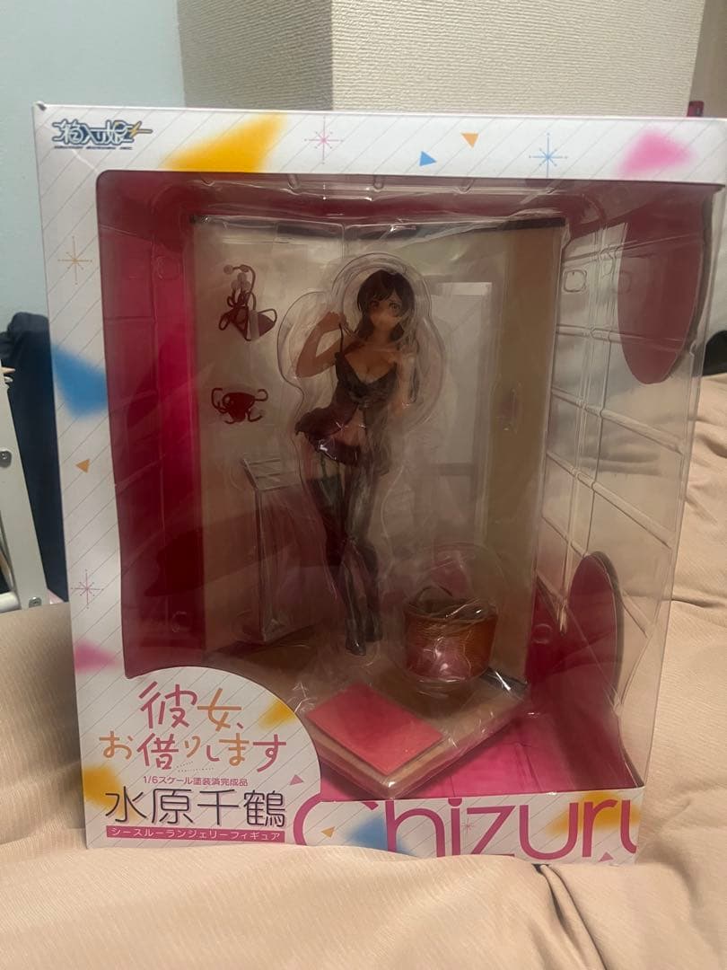 【箱入り娘】 水原千鶴シースルーランジェリー (黒) 1/6 完成品フィギュア