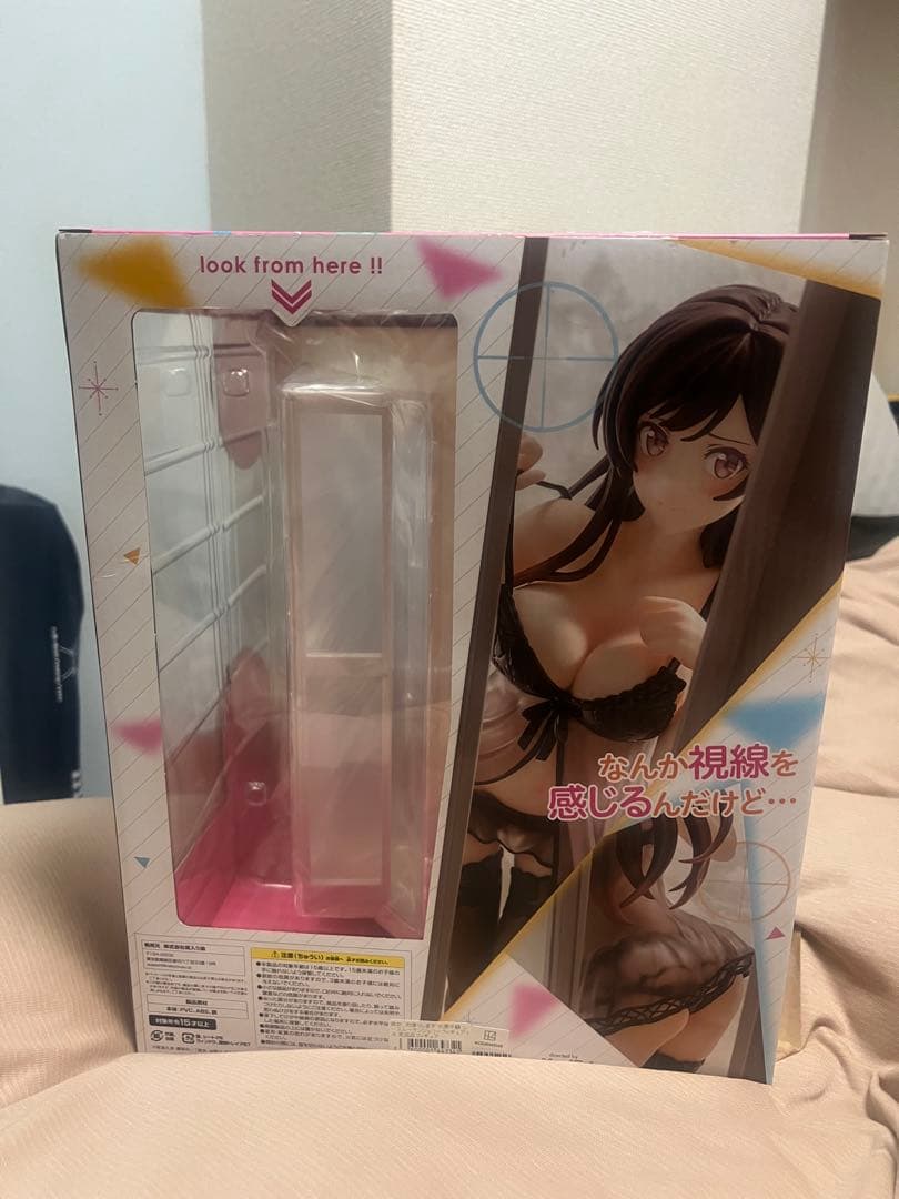 【箱入り娘】 水原千鶴シースルーランジェリー (黒) 1/6 完成品フィギュア