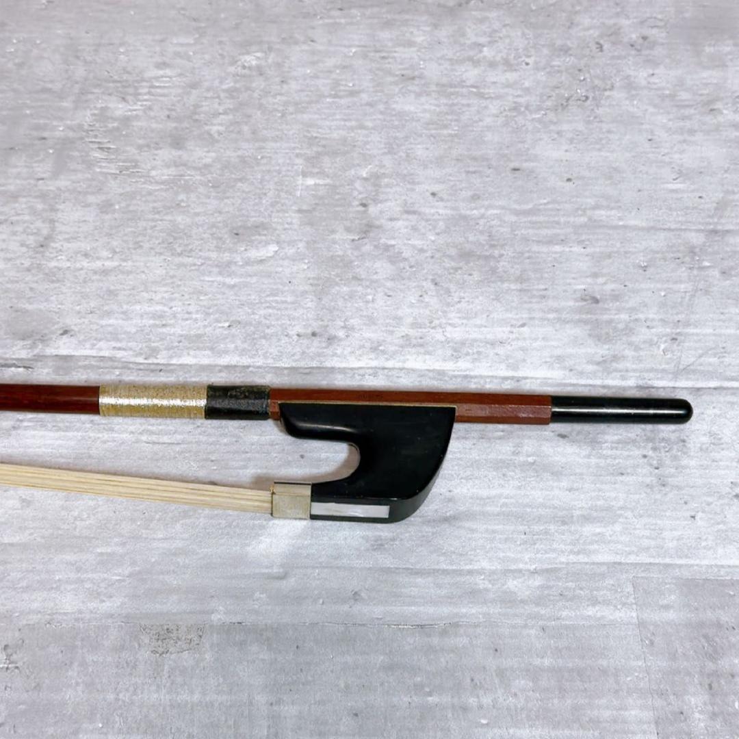 新品張り替え済み! SUGITO 杉藤　コントラバス　弓　弦楽器
