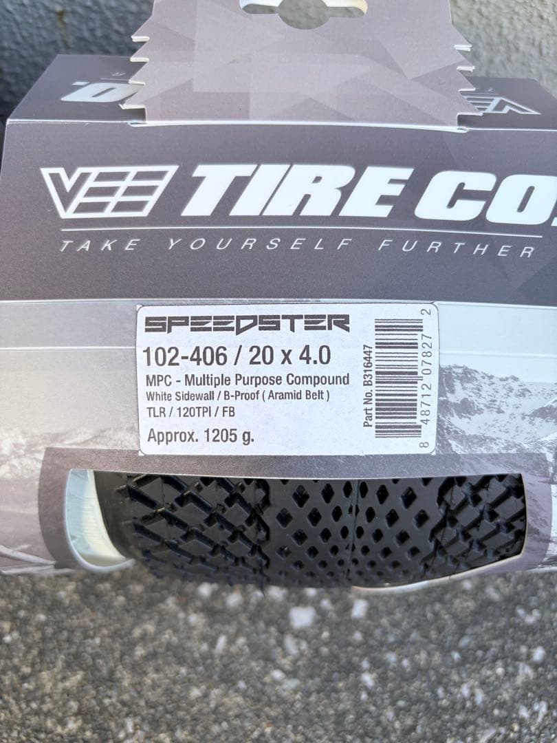 希少 VEE TIRE Speedster 20 x 4.0