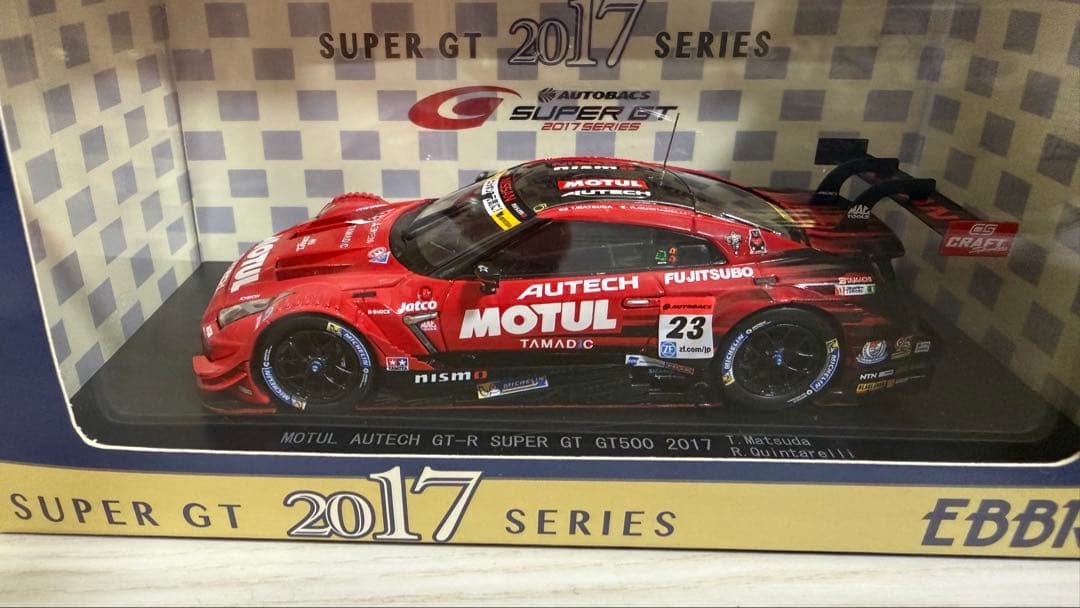 ミニカー 2017 1/43 MOTUL AUTECH GT-R No.23