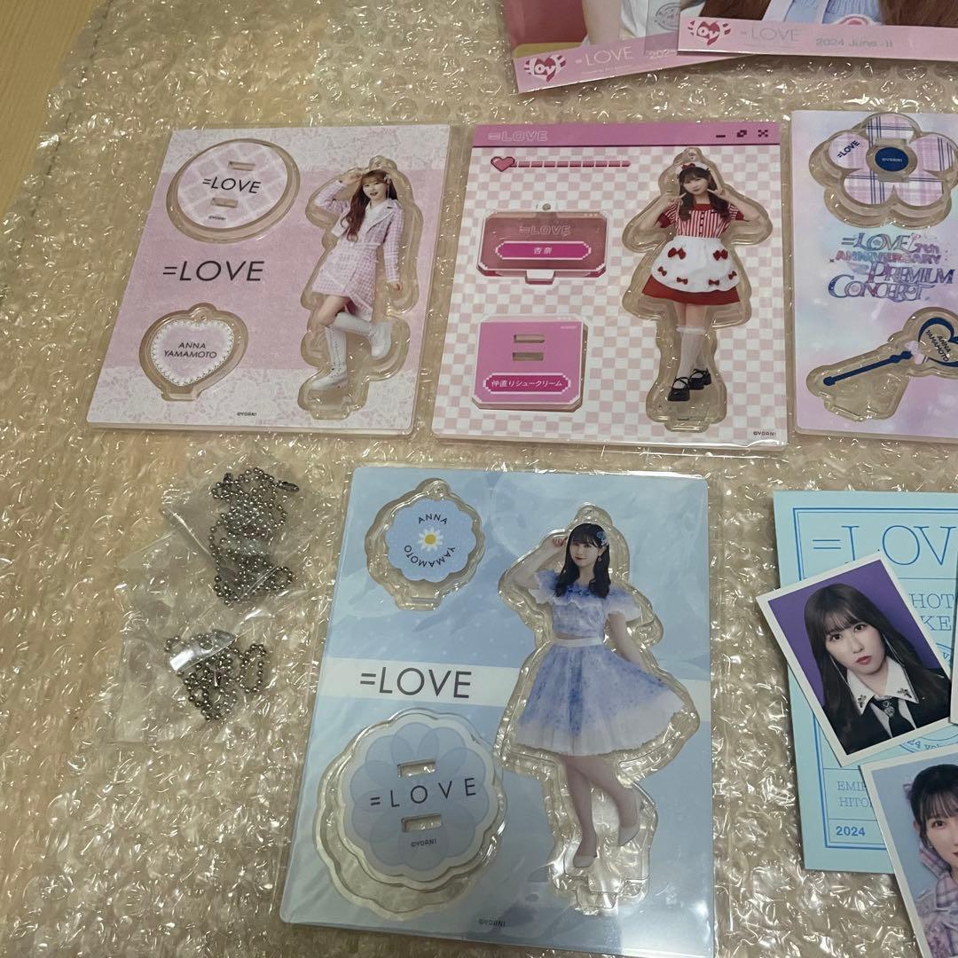 イコラブ　山本杏奈ちゃん　アクスタ　ミニフォト　缶バッジ等　グッズまとめ売り
