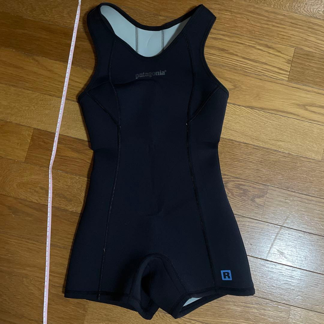 patagonia ショートジョンウェットスーツ 黒リバーシブルグレー