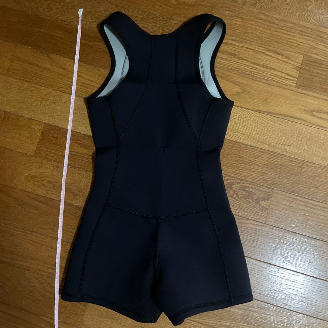 patagonia ショートジョンウェットスーツ 黒リバーシブルグレー