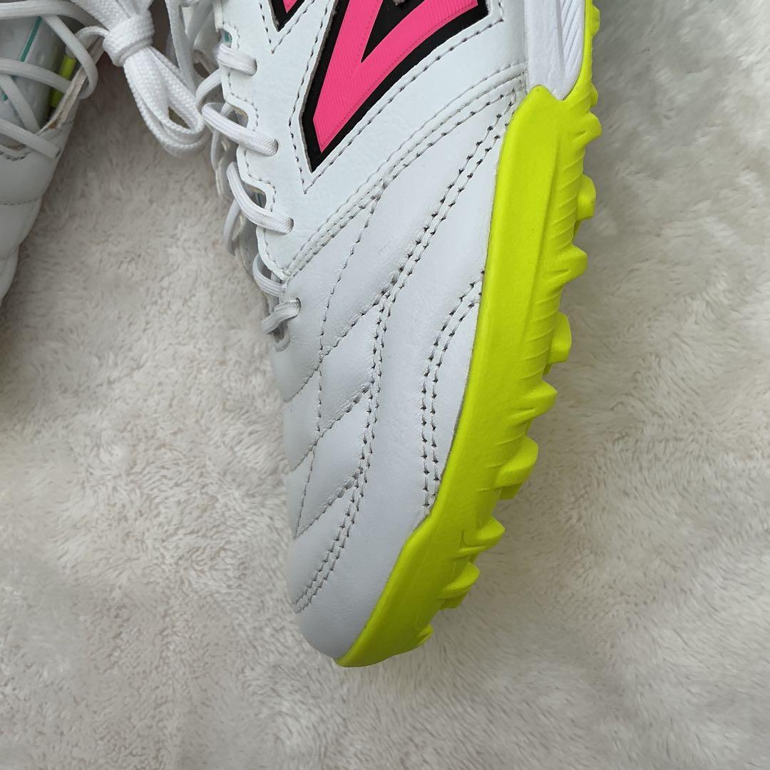 New Balance 442 サッカーシューズ ホワイト/ピンク/イエロー新品