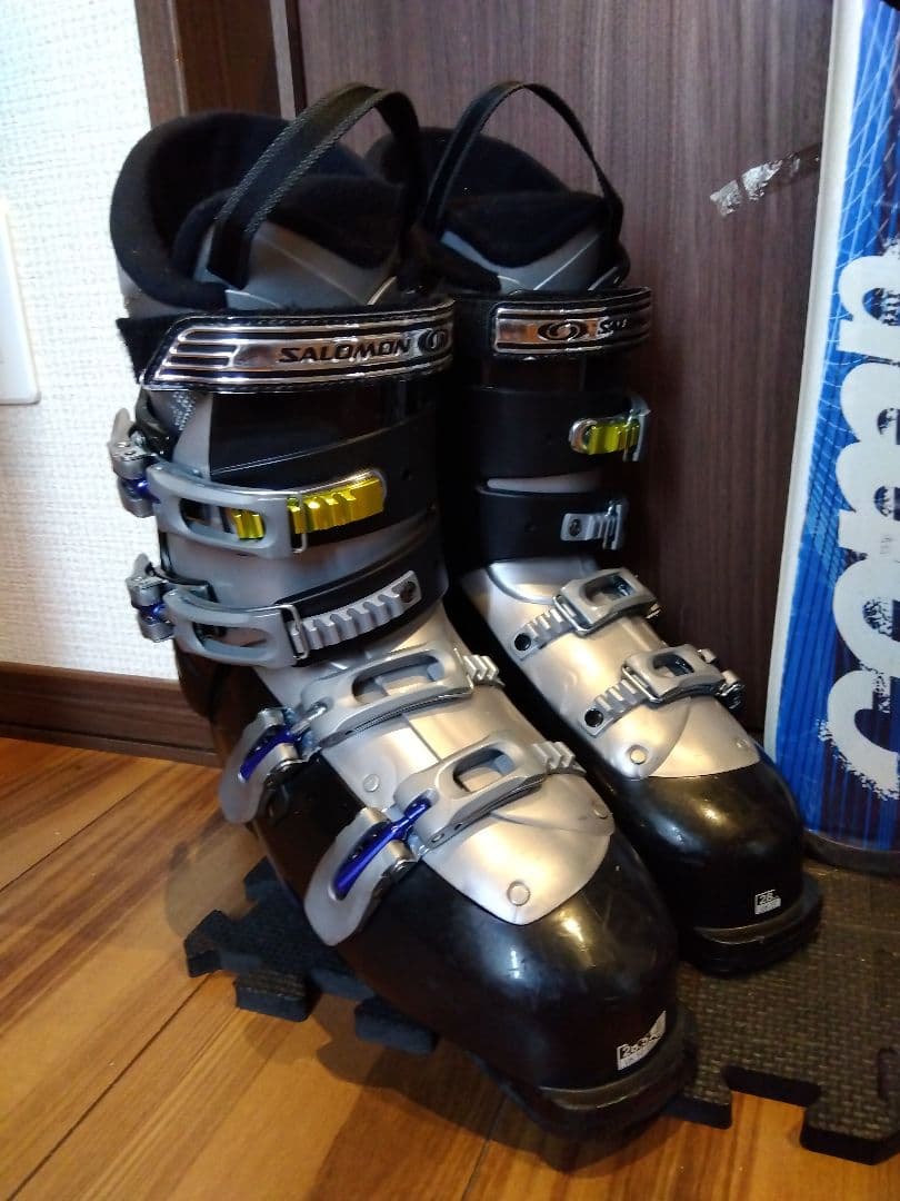 良品【送料込み】COMP 学生・メンズ用 スキーセット・メンテ・WAX済み✔