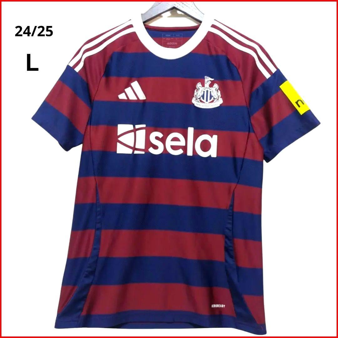 ニューカッスル 24-25 アウェイ ユニフォーム L adidas レプリカ