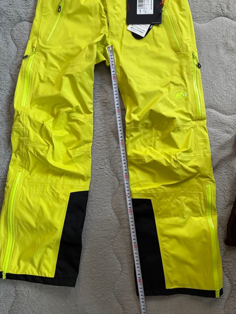 Mammut 雪山登山パンツ Lサイズ canary