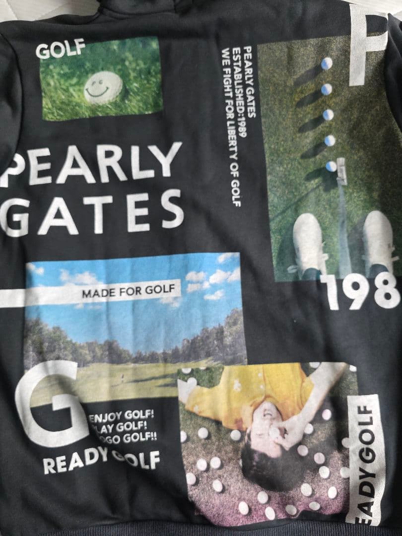 お値下げしました！美品PEARLY GATES ジップアップパーカー４